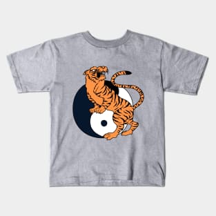 Tiger YinYang Kids T-Shirt